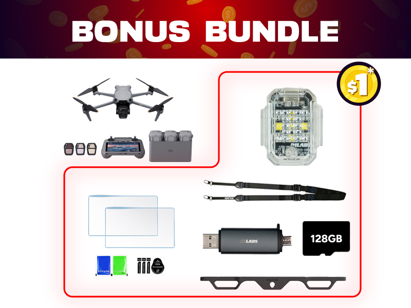 DJI Air 3S FMC + $1 Bonus Bundle